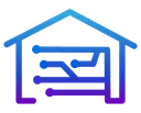 Garage Door Intel logo mark